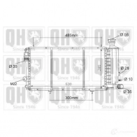 Радиатор охлаждения двигателя QUINTON HAZELL 5016593368231 669830 Q6 1RTVZ qer1041