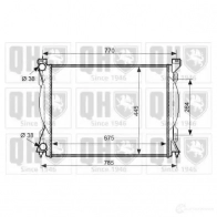 Радиатор охлаждения двигателя QUINTON HAZELL qer2531 V O8PH 5050438135206 Audi A6 (C6) 3 Универсал