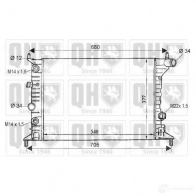 Радиатор охлаждения двигателя QUINTON HAZELL Opel Vectra (B) 2 Универсал 1.6 i (F35) 75 л.с. 1996 – 2000 qer1700 0G LJP 5016593551961