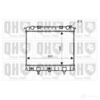 Радиатор охлаждения двигателя QUINTON HAZELL qer2216 H QERL 5050438007282 Land Rover Range Rover 2 (P38A) Внедорожник