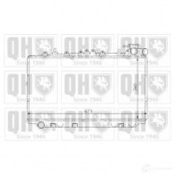 Радиатор охлаждения двигателя QUINTON HAZELL D7 C166W Nissan Primera qer1212 5016593369757