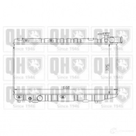 Радиатор охлаждения двигателя QUINTON HAZELL PP0 5H7A 5016593371552 670095 qer1391