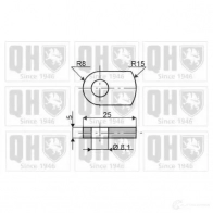 Амортизатор багажника, упор задней двери QUINTON HAZELL NCD R67C 128088 1423262358 - Изображение 2