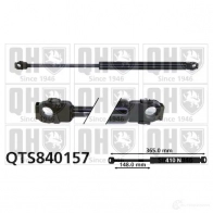 Амортизатор багажника, упор задней двери QUINTON HAZELL qts840157 689221 5SL7K DE 5050438256901
