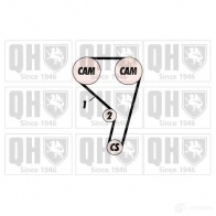 Комплект ремня ГРМ QUINTON HAZELL 5016593571594 qbk234 L3 HGVB Ford Fiesta 4 (DX, JA, JB) Хэтчбек 1.2 5 i 16V 75 л.с. 1995 – 2002
