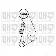 Комплект ремня ГРМ QUINTON HAZELL 5050438051490 Audi A6 (C4) 1 Седан 1.8 Quattro 125 л.с. 1995 – 1997 D A3JL qbk643