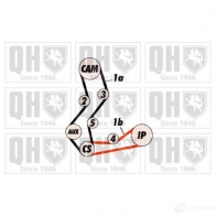 Комплект ремня ГРМ QUINTON HAZELL 659169 qbk235p 5050438003413 HSKA8 M - Изображение 2