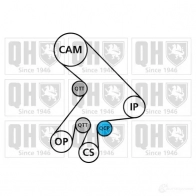 Комплект ремня ГРМ QUINTON HAZELL 5050438064445 qbk703 7Q35 ZKY Toyota Corolla (E120) 9 Универсал 2.0 D 4D (CDE120) 116 л.с. 2004 – 2007