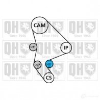 Комплект ремня ГРМ QUINTON HAZELL W1ZQ 3B 659615 5050438157765 qbk754 - Изображение 2