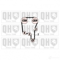 Комплект ремня ГРМ QUINTON HAZELL Volvo V70 1 (875, 876) Универсал 9LU VL qbk617 5016593460027