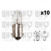 Лампа накаливания T4W BA9S 4 Вт 12 В QUINTON HAZELL TFSN AJ5 QBL233 5050438339574 659733