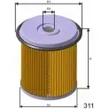 Топливный фильтр MISFAT 3399120 WDBGW F136 GE YNX