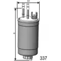 Топливный фильтр MISFAT M412 CP6S4I F 75PM Fiat Doblo (223) 1 Фургон 1.9 D (223ZxB1A) 63 л.с. 2001 – 2025