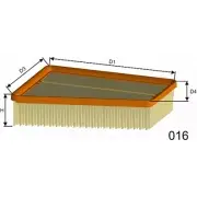 Воздушный фильтр MISFAT W6NQML 3399773 P422 V TJETG