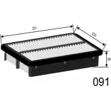 Воздушный фильтр MISFAT 7R RWKB ONL6ZU5 P545 3399862