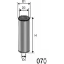 Воздушный фильтр MISFAT P62ZZDG 3399970 R054 E WS3A