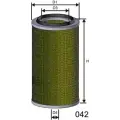 Воздушный фильтр MISFAT R361 9HF R9AG GSY8T 3400096