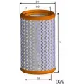 Воздушный фильтр MISFAT 3400291 R813A 9 OBXK 48V88