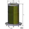 Воздушный фильтр MISFAT H9W8 OKM 4X9DH 3400301 R838