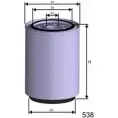 Топливный фильтр MISFAT Y8R W1SF WS004 YK21DR 3400496