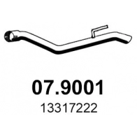 Выхлопная труба глушителя ASSO M60K J 1440720115 07.9001