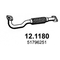 Выхлопная труба глушителя ASSO ZVL4IQ B 1424899676 12.1180