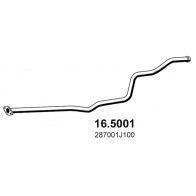 Выхлопная труба глушителя ASSO TI 3S03A 16.5001 1440720177