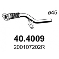 Выхлопная труба глушителя ASSO 40.4009 XTVUM 6 1440720212