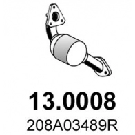 Катализатор ASSO 13.0008 Renault Clio (KH) 4 Универсал 0.9 TCe 90 л.с. 2013 – наст. время 45F IHY