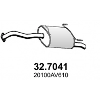 Глушитель ASSO Nissan Primera (P12) 3 Седан 1.8 115 л.с. 2002 – 2008 1T BMV 32.7041