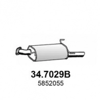 Глушитель ASSO 34.7029B 1440720467 X WDSPW