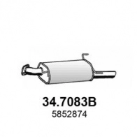 Глушитель ASSO 34.7083B C C8I55 1440720470