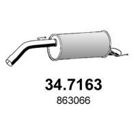 Глушитель ASSO 1440720478 34.7163 JH8W Q