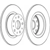 Тормозной диск Wagner 6ZFBDN OQS Q8 3420370 WGR0805-1