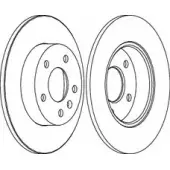 Тормозной диск Wagner N9D7 G9W J06KXA WGR1044-1 Opel Astra (H) 3 Хэтчбек 1.4 (L48) 80 л.с. 2004 – 2004