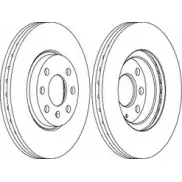 Тормозной диск Wagner Opel Corsa (C) 3 Хэтчбек 1.3 CDTI (F08. F68) 70 л.с. 2003 – 2009 NGAZN WGR1131-1 T9 KSK