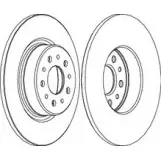 Тормозной диск Wagner 3420436 18YCS EY LS3M5Z WGR1138-1
