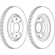 Тормозной диск Wagner WDEZ 9C5 9CLX7N Citroen C-Elysee WGR1140-1