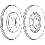 Тормозной диск Wagner WGR1195-1 CUIC94 K9 JJCZ 3420460