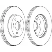 Тормозной диск Wagner L 0G6LHH WGR1203-1 KEI86OI 3420463