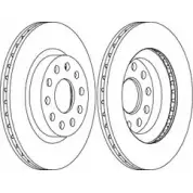 Тормозной диск Wagner M 3ZAA 3420474 WGR1223-1 MY3XFQS