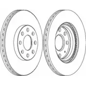 Тормозной диск Wagner AVA CN Opel Corsa (D) 4 Хэтчбек 1.2 LPG (L08. L68) 83 л.с. 2011 – 2014 WWOXN1S WGR1304-1