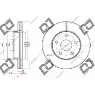 Тормозной диск DJ PARTS HP CLGY GUP9NQ5 3433495 BD1016