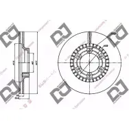 Тормозной диск DJ PARTS 0SOYS TW Hyundai Galloper (JK01) 2 1997 – 2003 YJGG0M BD1251