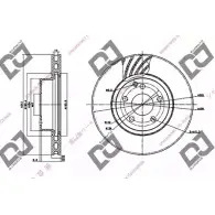 Тормозной диск DJ PARTS L ZI78 Mercedes E-Class (S211) 3 Универсал 3.2 E 320 T 4 matic (2182) 224 л.с. 2003 – 2009 BD1305 RYDPRRU