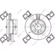 Тормозной диск DJ PARTS RRJI X BD1335 Volkswagen Caravelle (T5, 7H) 5 Автобус 1.9 TDI 105 л.с. 274Y5DV