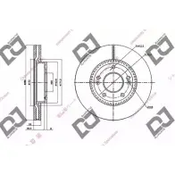 Тормозной диск DJ PARTS BD1368 5ZUGAY I 3433841 YEJWNS