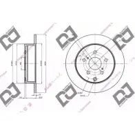 Тормозной диск DJ PARTS AXE ZV E69I87 Toyota Corolla Verso (AR10) 1 Минивэн 2.2 D 4D (AUR10) 136 л.с. 2005 – 2009 BD1426