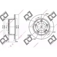 Тормозной диск DJ PARTS BD1513 3433985 YZNQR XE 33AC