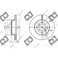 Тормозной диск DJ PARTS Suzuki Alto P VKNL 4CGRW BD1558